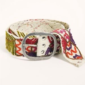 new | elba embroidered belt